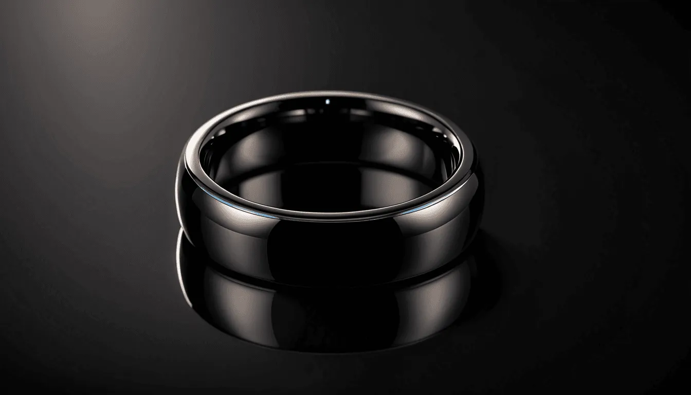 Midnight Black Ring