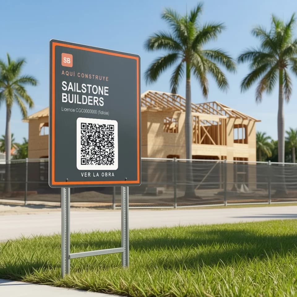 Sailstone Builders · Construction demo