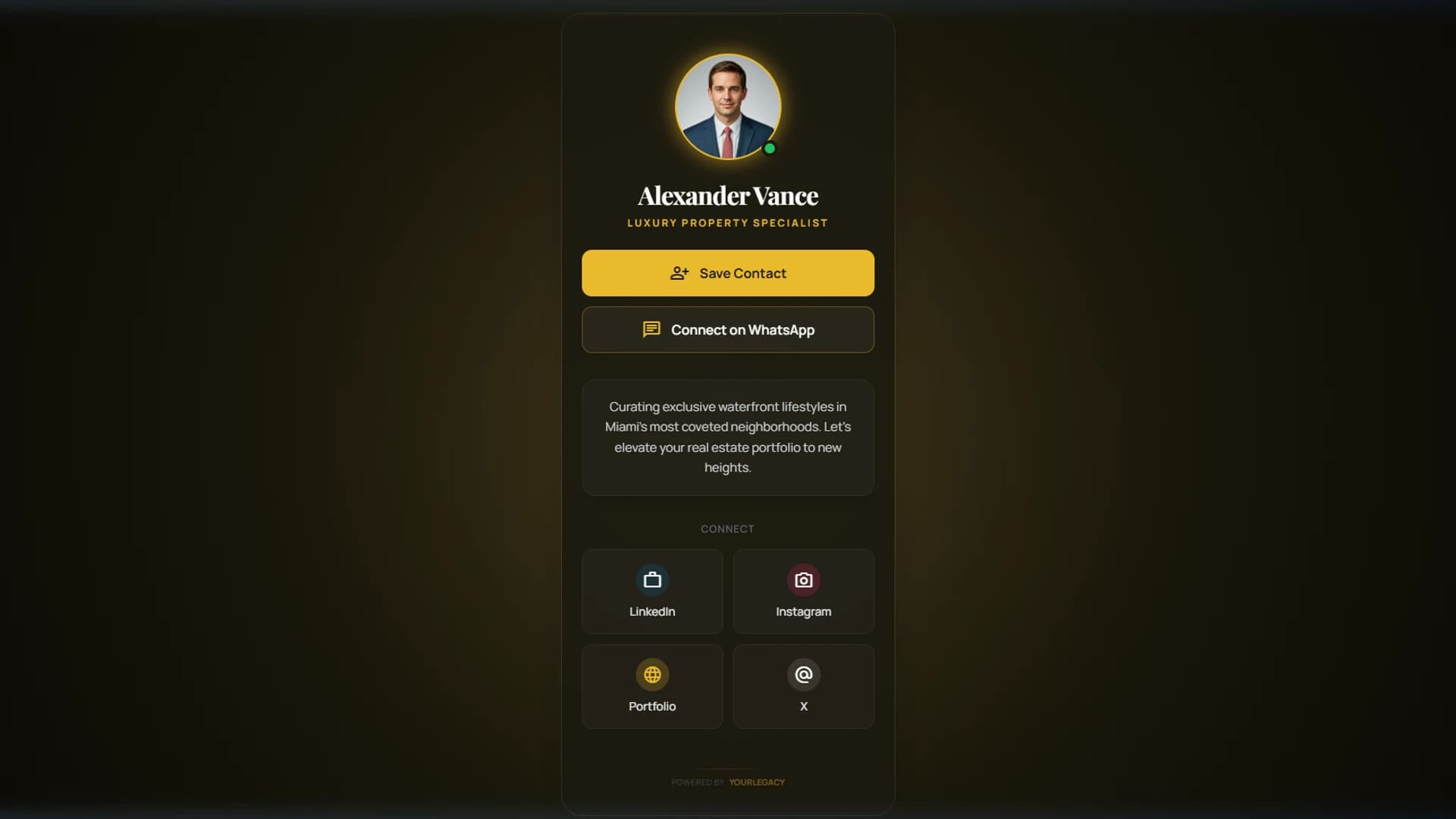 Digital vCard
