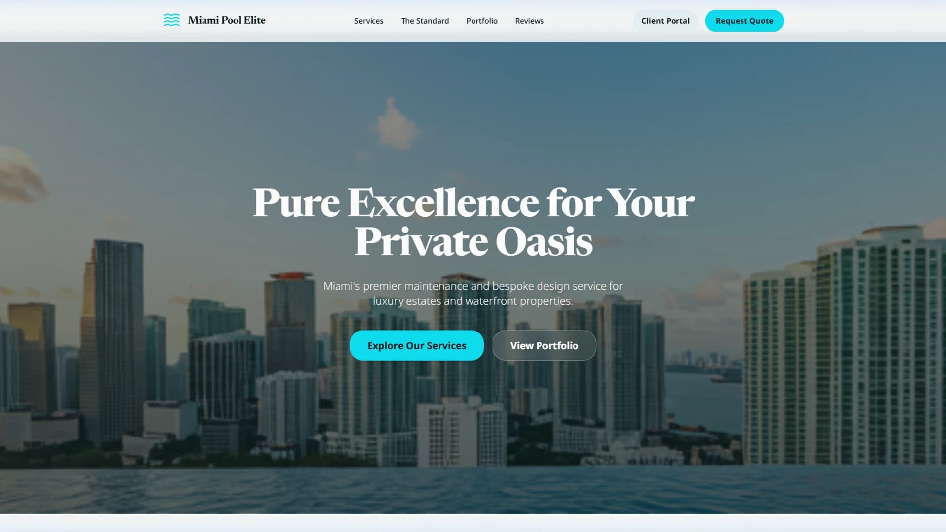 Luxury Pool Maintenance