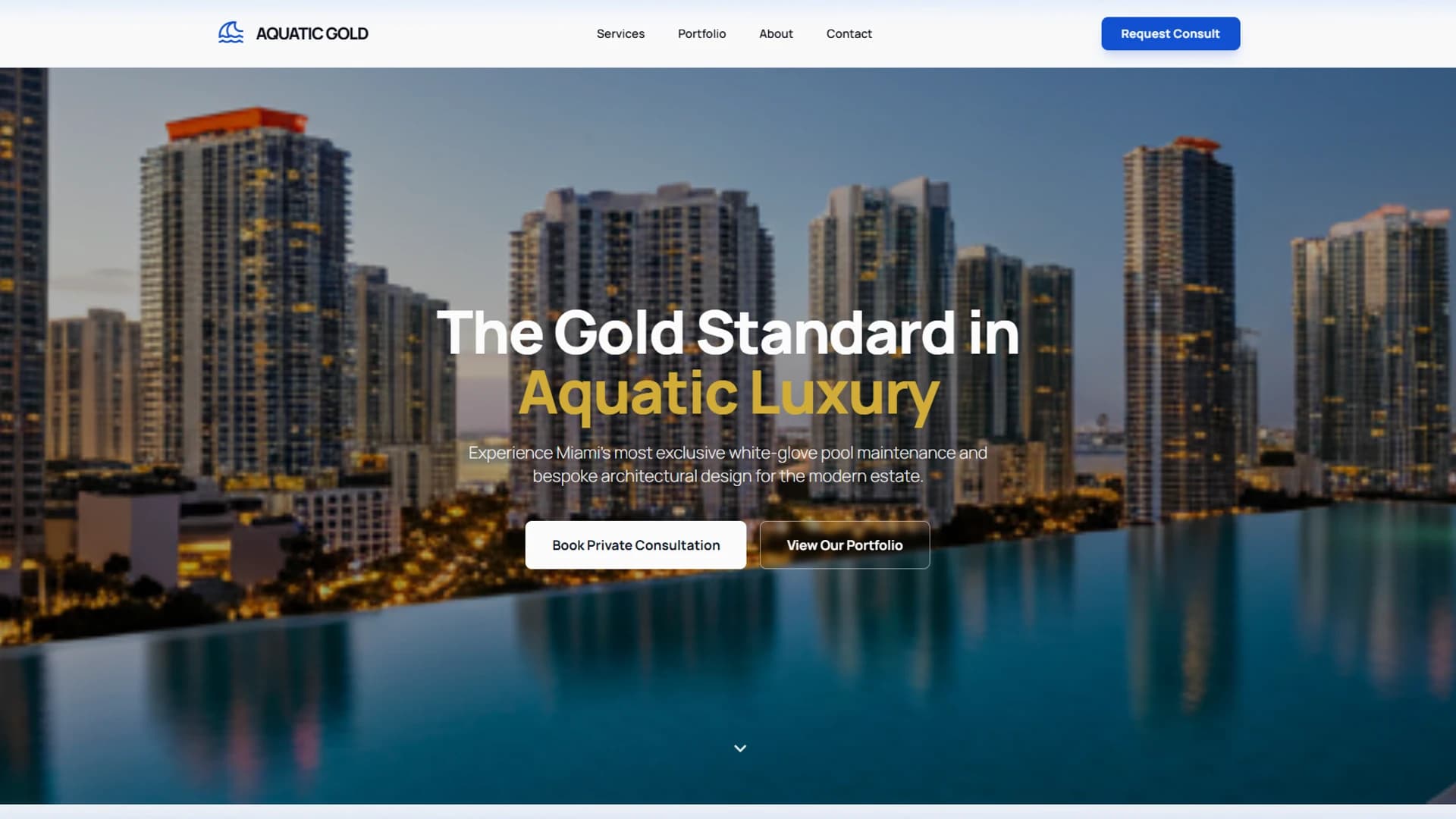 Luxury Pool Signature