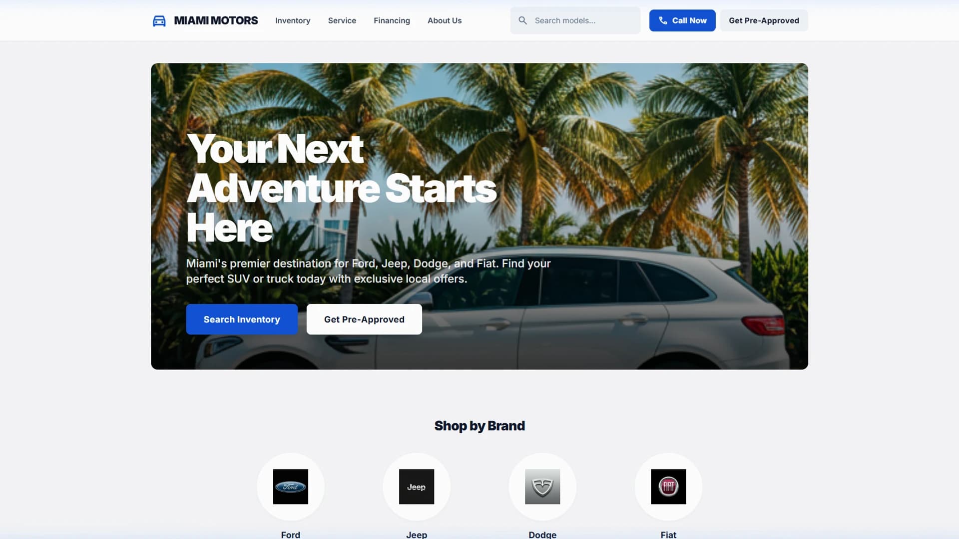 Modern Multi-Brand Dealership