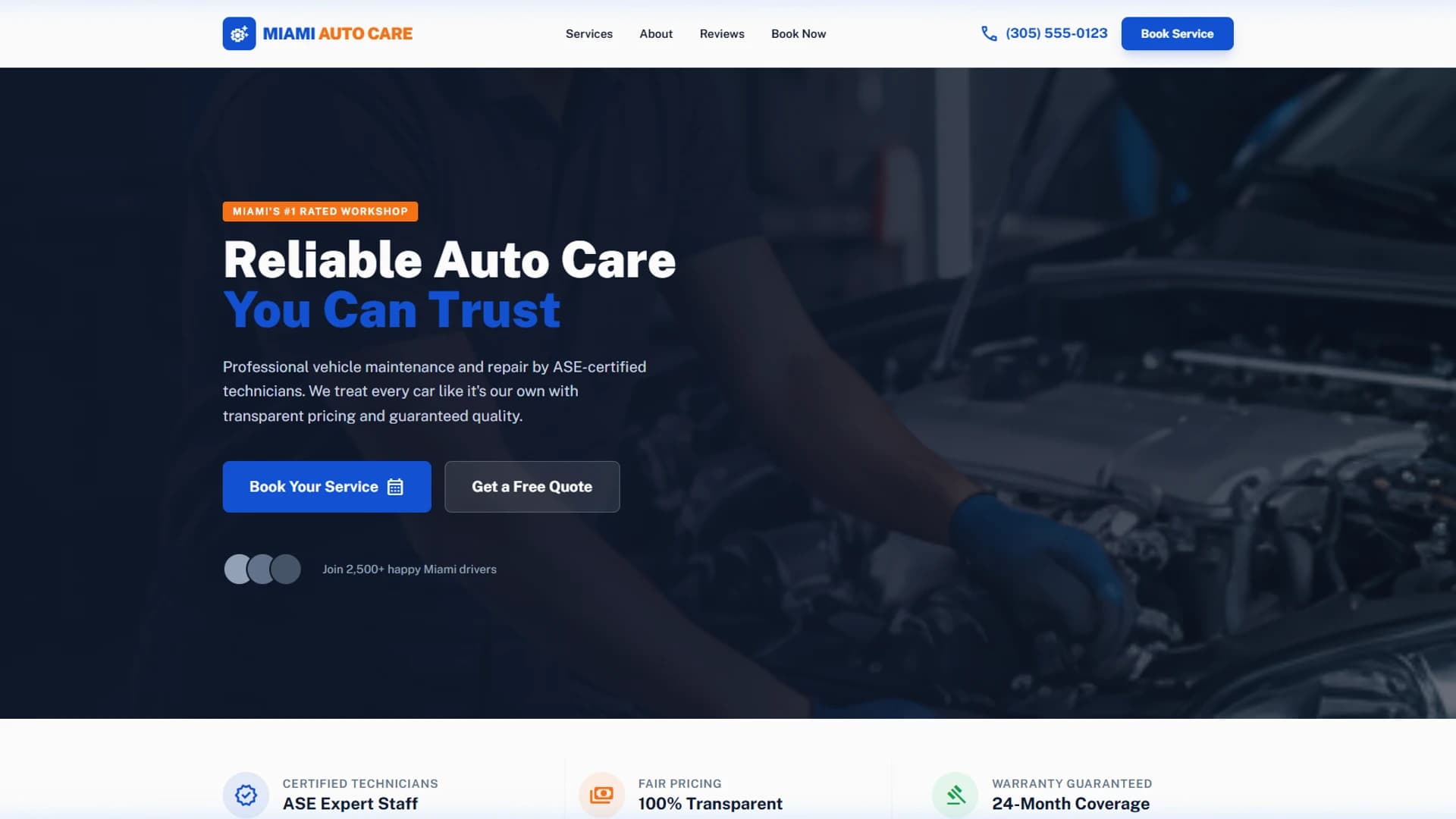 Trustworthy Auto Repair Shop