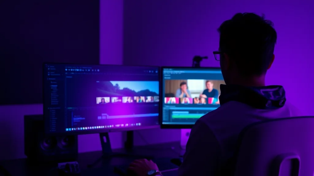 Edición y color-grading de video en post-producción