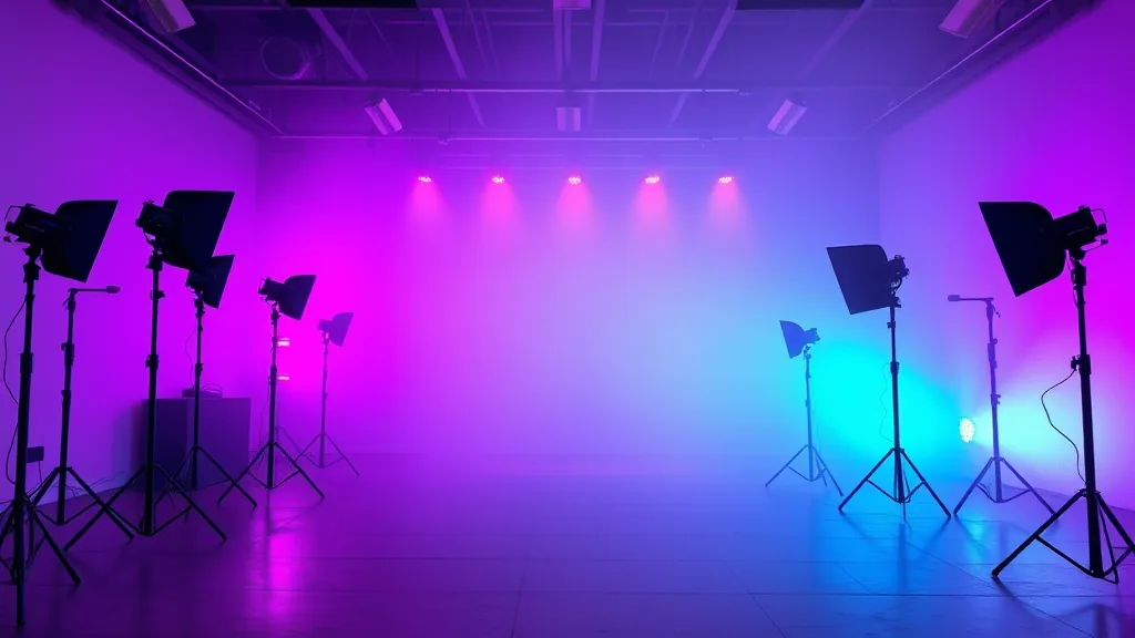 Rig de iluminación de estudio profesional